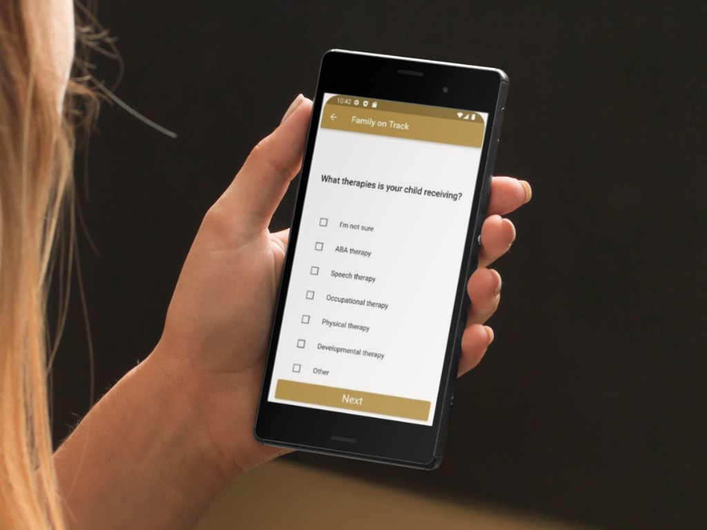 Family on Track app screenshot